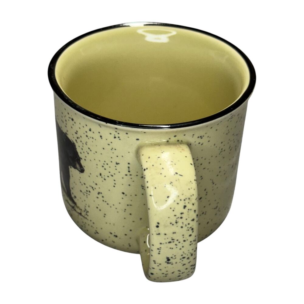 Design Impressions Black Bear Campfire Mug Wildlife Art Dann Jacobus 2004 - Picture 8 of 9